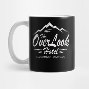 Shining Specter Relive the Haunting and Supernatural Elements of the Iconic Film's Overlook Hotel on a Tee Mug